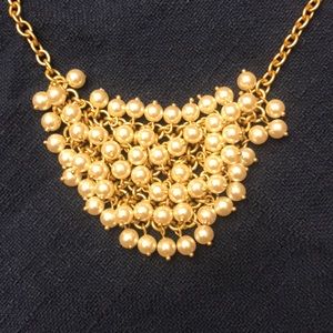 J.Crew pearl bib necklace
